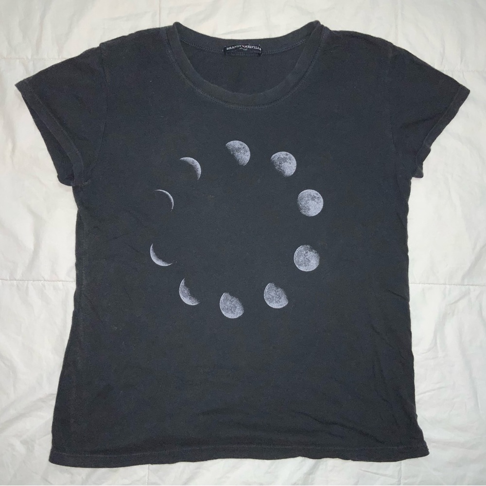 Brandy Melville Moon Phases T-Shirt